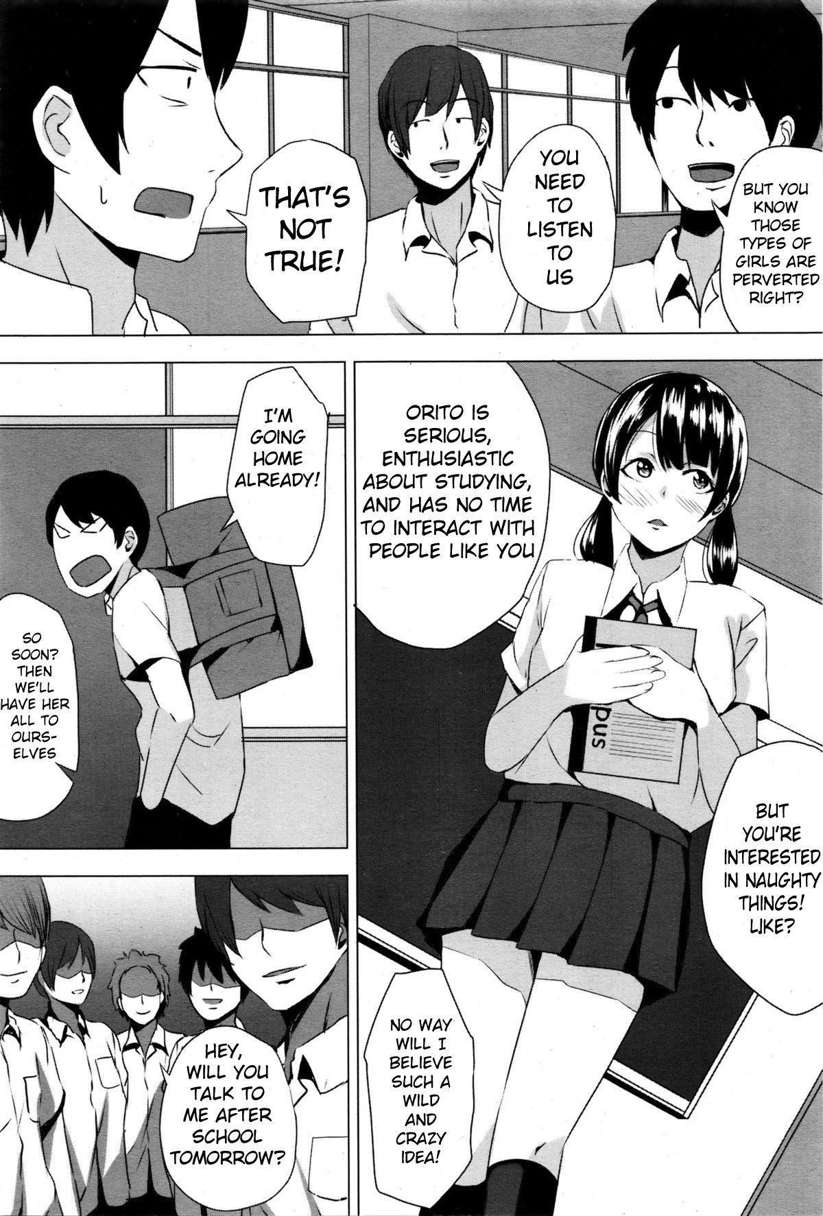 Hentai Manga Comic-An Anxious Afterschool Circumstance With a Girl I Like-Read-2